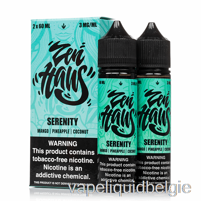 Vape België Serenity - Zen Haus - 120ml 0mg